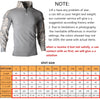 Men's Camouflage Airsoft Long Sleeved Shirt
