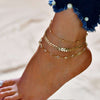 Female Bohemian Shell Heart Summer Anklets For Women Tortoise Ankle Bracelets Girls Barefoot on Leg Chain Jewelry Gift - Goods Direct