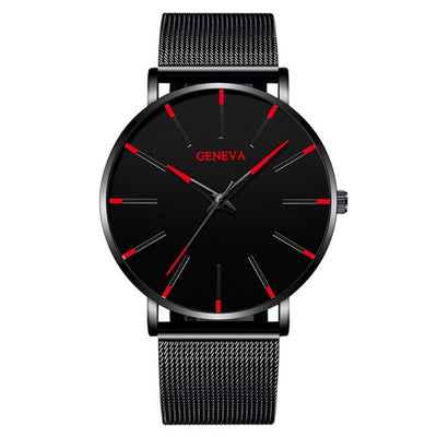 Steel Mesh Quartz Watch - Goods Direct