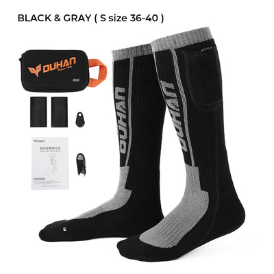 Remote Control Battery Rechargeable Electric Heating Socks - Goods Direct