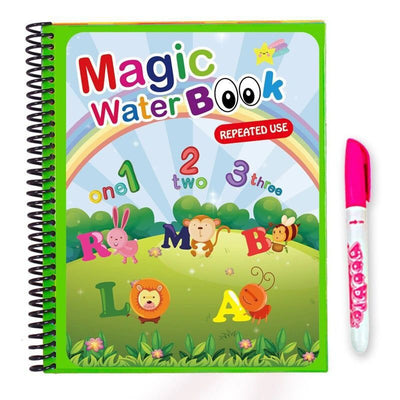 Montessori Toys Reusable Coloring Book Magic Water Drawing Book Painting Drawing Toys Sensory Early Education Toys for Kids - Goods Direct