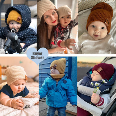 Unisex Toddler Knit Beanie Cap Bonnet - Goods Direct