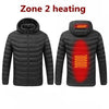 Winter Warm USB Hooded Heating Jackets Smart Thermostat - Goods Direct