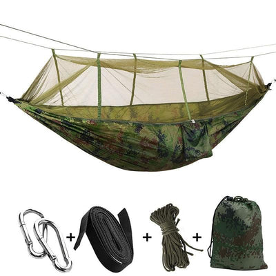 Portable Outdoor Camping Hammock with Mosquito Net - Goods Direct