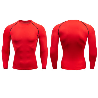 Men’s Long Sleeve Quick Dry Compression T-Shirt - Goods Direct