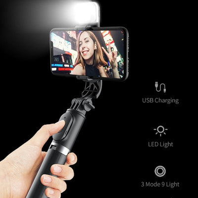 Foldable Bluetooth Selfie Stick - Goods Direct