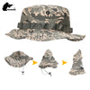 US Army Camouflage BOONIE HAT Thicken Military Tactical Cap Hunting Hiking Climbing Camping MULTICAM HAT 20 Color KA056 - Goods Direct