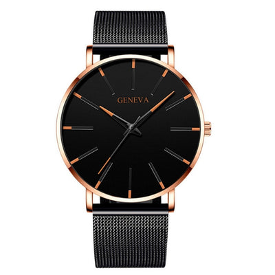 Steel Mesh Quartz Watch - Goods Direct