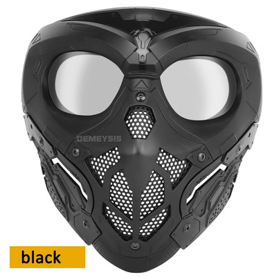 Outdoor Airsoft Protective Mask Military Tactical Paintball Full Face Mask CS Hunting Shooting Sports Halloween Skull Masks - Goods Direct