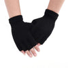 Fingerless Wool Knit Wrist Workout Gloves - Goods Direct