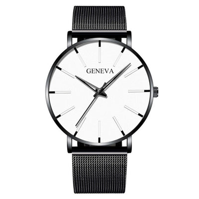 Steel Mesh Quartz Watch - Goods Direct