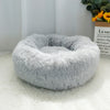 Pet Dog Bed Warm Fleece Round Dog Kennel House Long Plush Winter Pets Dog Beds For Medium Large Dogs Cats Soft Sofa Cushion Mats - Goods Direct