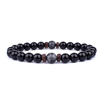 Volcanic Lava Stone Beads Bracelet - Goods Direct