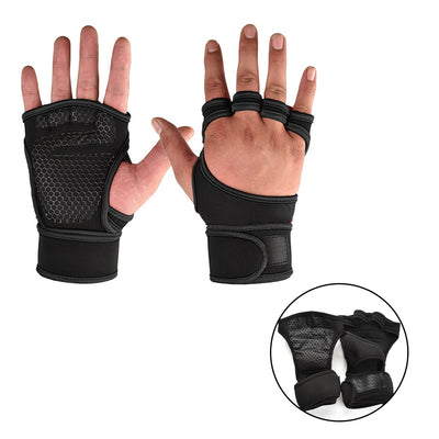 Weightlifting Wrist Palm Protection Training Gloves - Goods Direct