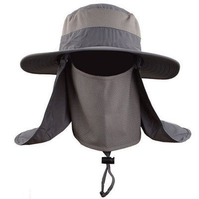 Outdoor Quick Dry Bucket Hat with Round Brim Sun Block - Goods Direct