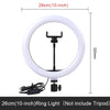 LED Selfie Ring Tripod Stand For Live Video Stream - Goods Direct