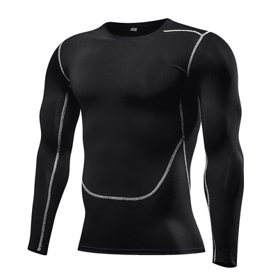 Men’s Long Sleeve Quick Dry Compression T-Shirt - Goods Direct