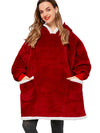 Women Oversized Hoodie Sweatshirt Winter Fleece Giant Wearable Blanket With Sleeves Hoodies Sweat Women Clothes Moletom Feminino - Goods Direct