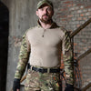 Men's Camouflage Airsoft Long Sleeved Shirt