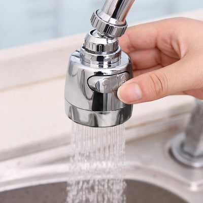 Dual Mode 360 Degree Swivel Kitchen Faucet Filter Diffuser