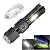 Special Forces Rechargeable Portable Led Luminous Flashlight - Goods Direct