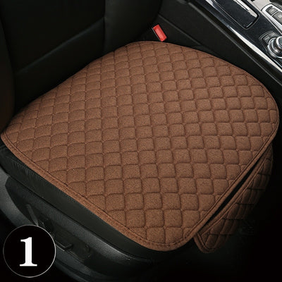 Universal Car Seat Cover Flax Cushion - Goods Direct