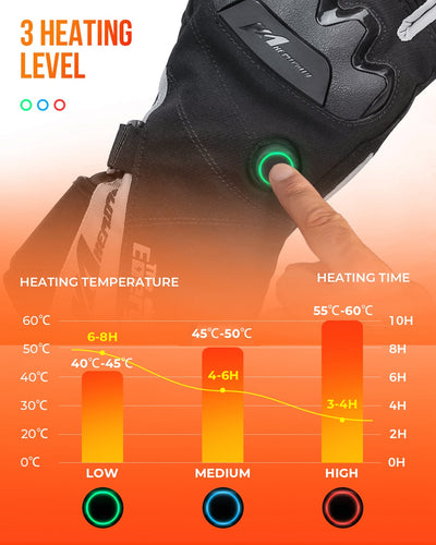 Thermal Waterproof Rechargeable Heating Gloves - Goods Direct