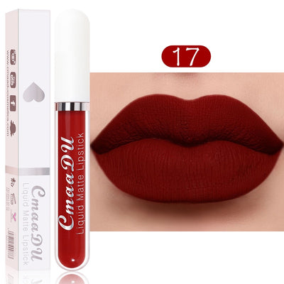 Sexy Long Lasting Nonstick Velvet Matte Red Lip Gloss - Goods Direct