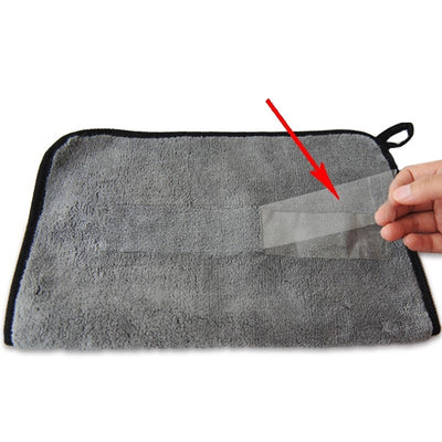 Microfiber Cleaning Towel Thicken Soft Drying Cloth Car Body  Washing Towels Double Layer Clean Rags 30/40/60cm - Goods Direct