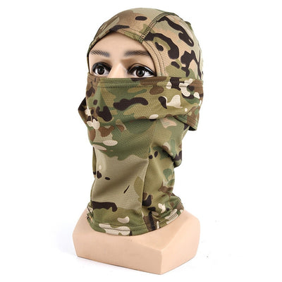Tactical Camouflage Balaclava Full Face Mask Wargame CP Military Hat Hunting Bicycle Cycling Army Multicam Bandana Neck Gaiter - Goods Direct