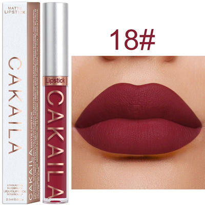 Sexy Long Lasting Nonstick Velvet Matte Red Lip Gloss - Goods Direct