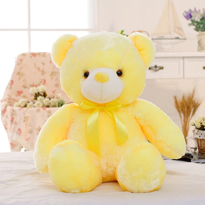 Colorful Glowing LED Stuffed Teddy Bear