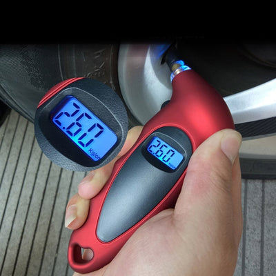 New Tire Pressure Gauge Backlight High-precision Digital Tire Pressure Monitoring Car Tyre Air Pressure Gauge Meter LCD Display - Goods Direct