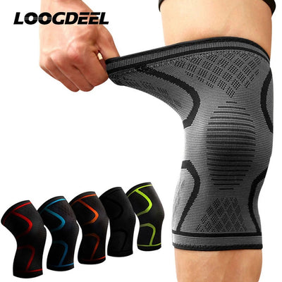 Nylon Sport Compression Knee Support Sleeves - Goods Direct