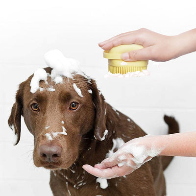 Puppy Bath Massage Glove Brush - Goods Direct