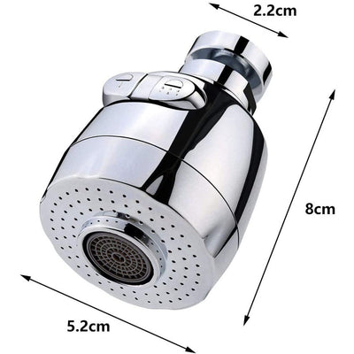 Dual Mode 360 Degree Swivel Kitchen Faucet Filter Diffuser