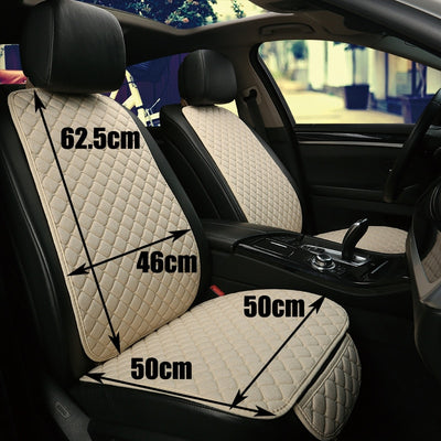 Universal Car Seat Cover Flax Cushion - Goods Direct