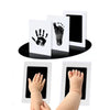 Newborn Baby DIY Hand And Footprint Kit Ink Pads Photo Frame Handprint Toddlers Souvenir Accessories Safe Clean Baby Shower Gift - Goods Direct
