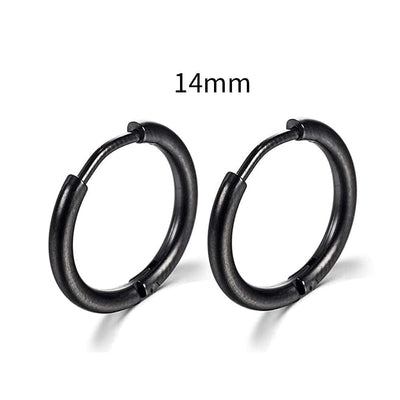 Stainless Steel Small Hoop Earrings - Goods Direct