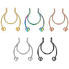 Stainless Steel Magnet Nose Ring Horseshoe